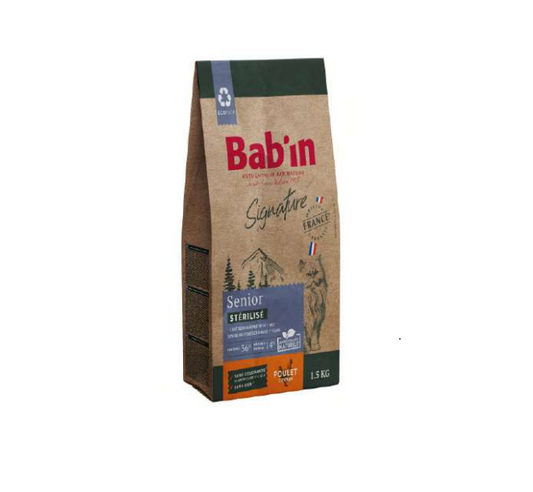 Croquettes chat senior adulte - Gamme signature